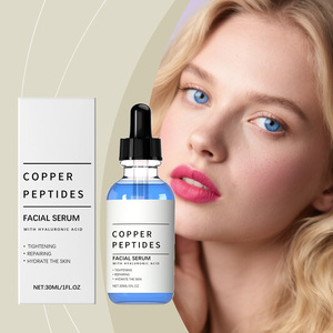 Sérum facial au peptide de cuivre bleu, acide hyaluronique, raffermissant, réparateur, hydratant, anti-âge, 30 ml - Product Image 2