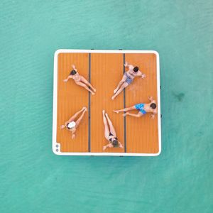 Bán buôn đại dương nổi đảo Inflatable thuyền Dock bơi bơm hơi nền tảng nổi Dock - Product Image 6