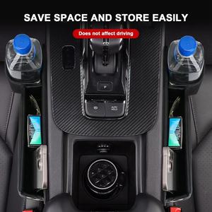 Organizador multifuncional Consola Caja de almacenamiento lateral Bebida Sosteniendo Teléfono Gafas de sol Asiento de coche Organizador de relleno - Product Image 6