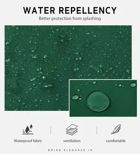 Vente en gros de tabliers de cuisine de chef de cuisine en coton polyester imperméable avec logo personnalisé pour <span class=keywords><strong>homme</strong></span> et femme - Product Image 4