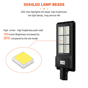 Alta Eficacia de salida SMD al aire libre 120 de 180 vatios solar llevó la lámpara de <span class=keywords><strong>calle</strong></span> - Product Image 2