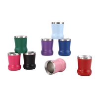 Taza de Mate de Acero Inoxidable de 8oz con Logotipo Personalizado, Taza de Mate Uruguaya con Bombilla y Pajita, Botella de Agua de Papel
