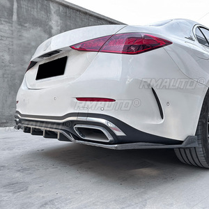 ชุดแต่งสปอยเลอร์กันชนหลัง สำหรับรถยนต์ Mercedes Benz C-Class W206 C200 C43 AMG ปี 2022+  พร้อมลิ้นกันชนหลังและอุปกรณ์ป้องกัน  อุปกรณ์ตกแต่งรถยนต์ - Product Image 3