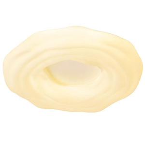 Plafonnier LED au design nuageux crémeux, éclairage de chambre de 10 à 15 m² pour chambre principale et chambre d'enfant - Product Image 3