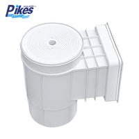 Écrémeur de surface blanc en ABS pour piscine hors sol, collecteur automatique de débris et nettoyeur d'eau, vente en gros, OEM