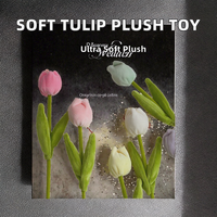Bouquet de fleurs en peluche super doux style CHIQUE INS, jouet anti-stress lavable pour mariage