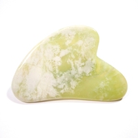 Bricolage Massage du visage grattage Jade Gua Sha xiuyan jade personnalisé Gua Sha kerokan outil