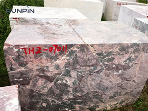 Runpin <strong>Stone</strong> Wholesale Natural Marble <strong>Stone</strong> Polished Surface Luxury Interior Decoration in Red - Product Image 3