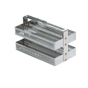 El mejor precio, tobogán de vidrio de acero inoxidable, tarro de tinción, estante de tinción para estantes de investigación de laboratorio para tobogán de manchas - Product Image 4