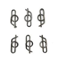 Foracing Sprint Car Auto Part Silver Stainless Steel Racing Retainer Clip 3/8" Jacobs Ladder Replacement New