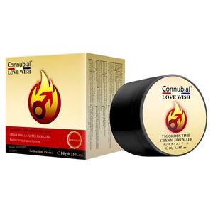 Coribiot Connubial Men's Masculine Cream 10g, crème voor buitengebruik, massagecrème, verlenging, volwassen seks, Flame logo, verpakking in pot. - Product Image 5