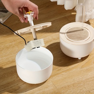 Fontaine à eau pour animaux de compagnie, bol à boire intelligent pour chat et chien, distributeur d'eau pour animaux de compagnie à piles rechargeables, utilisation en intérieur - Product Image 2