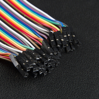 Fil de cavalier Dupont 40 broches 10CM 20CM 30CM femelle à femelle F-F câble de cavalier Dupont pour Arduino