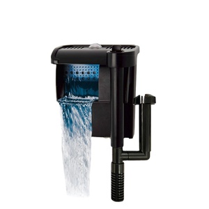 Resun POF-350 Wandmodel Zwarte Kunststof Filter <span class=keywords><strong>Aquarium</strong></span> voor Vissen Sterke Krachtige Verstelbare Debiet 330L/H 4W Energiebesparend Laag - Product Image 1