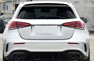 Pour Mercedes Classe A W177 A180 A160 A200 A220 A250 A45 A35 2019-2023 Aileron arrière Kit carrosserie Spoiler de toit arrière Accessoires auto - Product Image 3