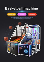 Jeu de tir en métal de machine d'arcade de notation de basket-ball anglophone professionnel à vendre
