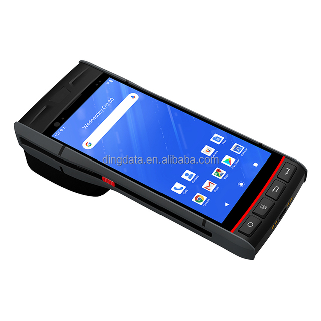 Factory 5.5 Inch Android OS Honeywell Scanner Handheld Terminal With Printer NFC Wifi Rugged PDA Handheld Device