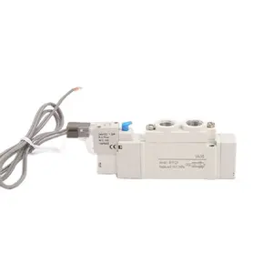 Novo SMC tipo SY5320 C8 mini válvula solenóide válvula solenóide do compressor central fechado de 3 posições