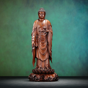 Estatua de Bronce de los Tres Santos Occidentales, Figura de Pie, Hecha a Mano, Escultura Decorativa de Cobre para el Hogar - Product Image 2