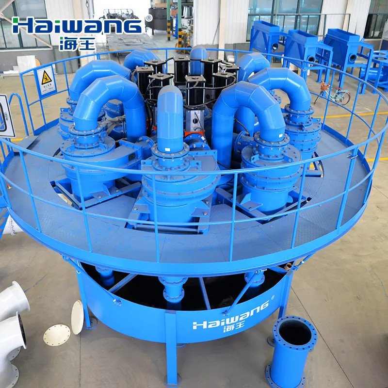 High Quality Hydrocyclone Of Patented Design Applied For Aggregate Washing