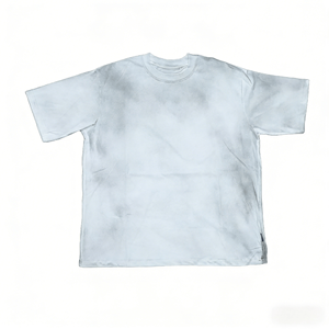 Camisa Casual de Manga Corta para Hombre, Personalizada, 100% Algodón Tejido, Lisa, Lavado Ácido, Estilo Vintage, 220g, Transpirable, Ecológica, para Verano - Product Image 3