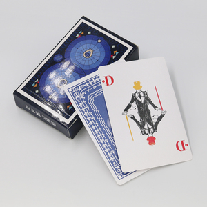 High Quality Custom logo Playing Cards Resistant Smooth Touch Personalized Custom Playing <b>Poker</b> Cards with box - Product Image 2