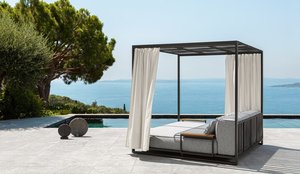 Swimming <strong>Pool</strong> Chaise <strong>Lounge</strong> Outdoor Furniture <strong>Sun</strong> Lounger Chair Seat Beach Leisure Daybeds Sofa Bed - Product Image 5