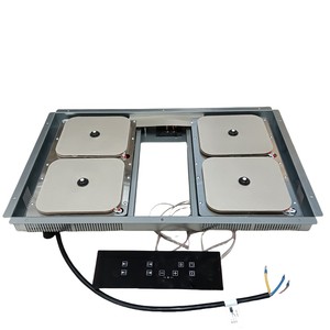 220V ~ 240V quatre cuiseur à induction invisible électrique pour comptoir/4 plaques à induction invisibles FLEX ZONE - Product Image 3