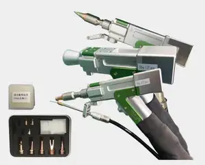 3 en 1 limpiador láser soldador cortador 1000W 1500W 2000W máquina de soldadura Relfar pistola láser o supor qilin