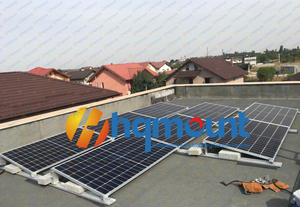 HQマウント格安ソーラー製品調整可能なソーラーマウントシステムフラットルーフマウント用ルーフバラストキット - Product Image 4