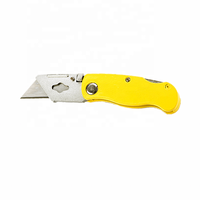 Couteau pliant multifonction en alliage de zinc et acier au carbone, couteau artistique, couteau utilitaire personnalisé OEM, vente en gros