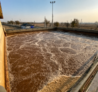 Station d'épuration des eaux usées 1000 m³/jour DAF et anaérobie avec contrôle PLC pour le recyclage des eaux d'abattoir en Malaisie