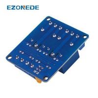 DC 3.3V 5V 12V 24V Module de relais à 2 canaux déclencheur de niveau haut et bas double optocoupleur carte de Module de relais d'isolement