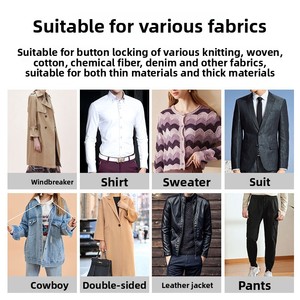 1790 completamente automatica testa piatta asola macchina per abbigliamento computerizzato cucito asola sui vestiti - Product Image 4