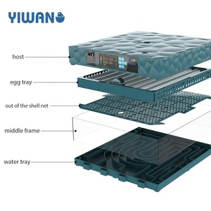 YIWAN Bán Sỉ Máy Ấp Trứng Gà 64-320 Sử Dụng Tại Nhà Máy Ấp Trứng 128 Để Bán - Product Image 4