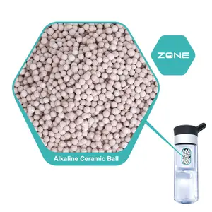 Round Ceramic Beads Ball Sphere Pellets Tumbling Ceramic Filler Media for All Type Tumblers (3-5 mm)
