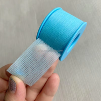 2025 personnalisé vert foncé bleu noir étanche sensible cils Tech Extension ventilateur fabricant bande cils amant ruban adhésif pour cils
