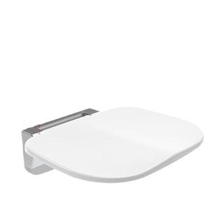 You Liang Folding Wall <b>Stool</b> <b>Plastic</b> Anti-Slip Shower Seat Bathroom Safety Equipment 200 Jin Load Capacity - Product Image 2
