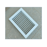 Grande Capacité En Aluminium Porte Air Diffuseur Linéaire Ventilation Grille Conception