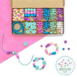 Kit promozionale fai da te personalizzato per mare e conchiglie Kit per creazione di corde per ragazze Kit di disegno per bambini - Product Image 2