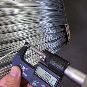 Precio bajo 9 10 12 14 Calibre 16 Alambre de encuadernación galvanizado Alambre de acero Gi Alambre de hierro <span class=keywords><strong>electro</strong></span> galvanizado en caliente - Product Image 4