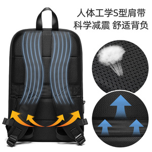 Bange Laptop <b>Backpack</b> 17.3 Inch Waterproof Unisex Business Travel Bag - Product Image 5