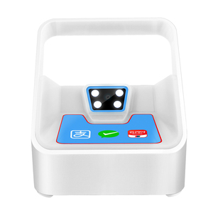 เครื่องสแกนบาร์โค้ดแบบมีสาย USB 2D/1D สำหรับมือถือ รองรับ <span class=keywords><strong>WeChat</strong></span>/Alipay แบบแฮนด์ฟรี พร้อมกล่องติดตั้งแบบยึดติด ใช้สำหรับเครื่องชำระเงิน - Product Image 1