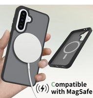 Étui de téléphone portable translucide de luxe avec sensation de peau à anneau magnétique pour Samsung Galaxy A36 / A56 Ultra Case Couverture de téléphone personnalisée