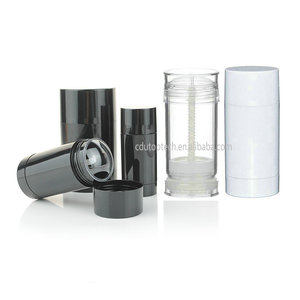 Bán buôn 15g 30g 50g 75g xoắn lên Dưới điền trống tròn trắng đen rõ ràng khử mùi Kem chống nắng dính ống bao bì - Product Image 1