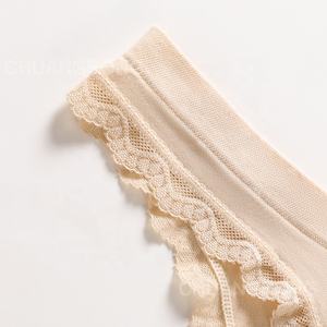 Ropa Interior con Borde de Encaje, Tangas de Mujer, Bragas de Encaje sin Costuras, Bragas de Mujer sin Costura, Ropa Interior Femenina - Product Image 4