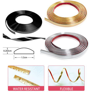 Tiras Decorativas Autoadhesivas <span class=keywords><strong>para</strong></span> Azulejos, Tiras Doradas <span class=keywords><strong>para</strong></span> Decoración de <span class=keywords><strong>Muebles</strong></span>, Accesorios <span class=keywords><strong>para</strong></span> Sofás, Tiras de Plástico PVC - Product Image 4