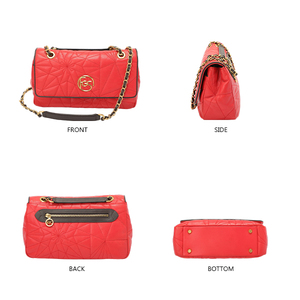 Borse in Vera Pelle per Donne di Alta Qualità, Borse di Lusso <span class=keywords><strong>con</strong></span> Catene Metalliche, Borse Firmate alla Moda, Borse a Spalla - Product Image 2