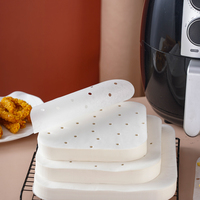 Vente en gros d'usine de doublures en silicone pour friteuse à air, pas besoin de nettoyage, sans BPA, écologiques, de qualité alimentaire, plats de cuisson jetables