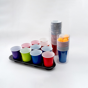Coppette per Dessert in Plastica Ecologica Usa e Getta con Coperchi per <span class=keywords><strong>Yogurt</strong></span> e Gelato, Opzione Logo Personalizzato - Product Image 1